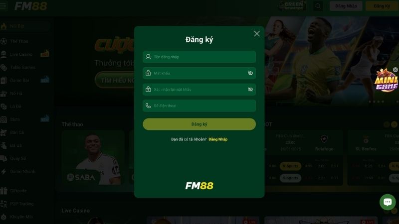 đăng ký fm88